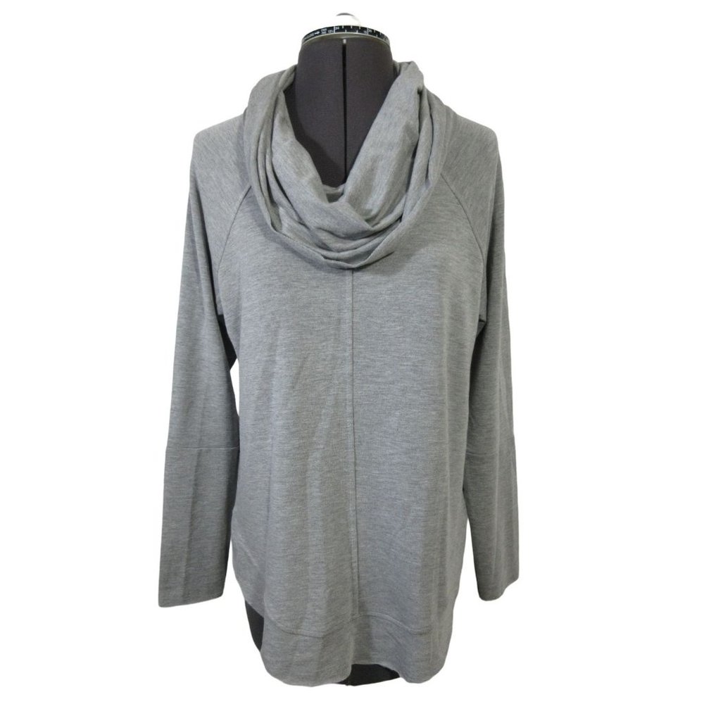 Cupio round hem raglan sleeve cowl‎ neck sweater